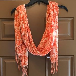 Orange scarf